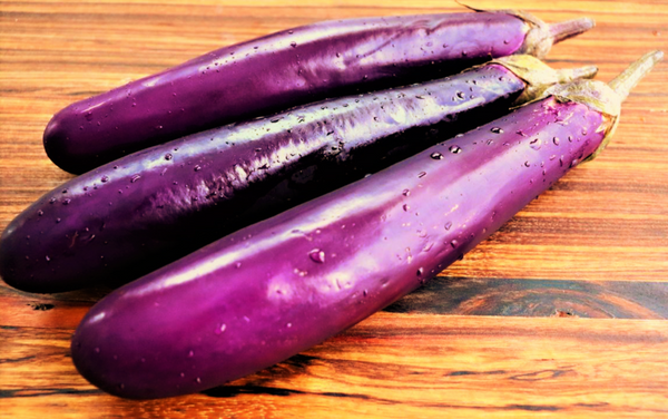 Purple Shine Chinese Eggplant