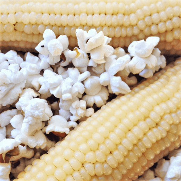 Japanese White Hulless Popcorn Ornamental Corn