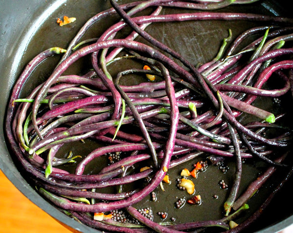 Purple Mart Yard Long Bean